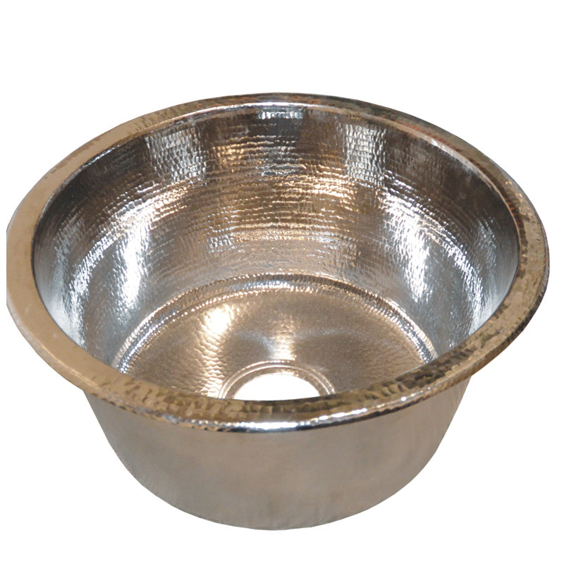 Redondo Grande 18" L x 18" W Kitchen Sink, Polished Nickel