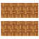 Market Weighton 30cm x 30cm Wood Tile in Brown