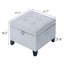 Repose-pieds de rangement carré capitonné de 17,7 po de large Kays-1988986186-1988986184