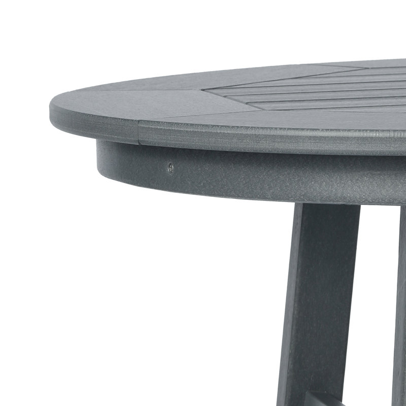 Laguna 5-Piece Round Counter Set, Gray