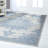 New York Oriental Gray/Blue Rug