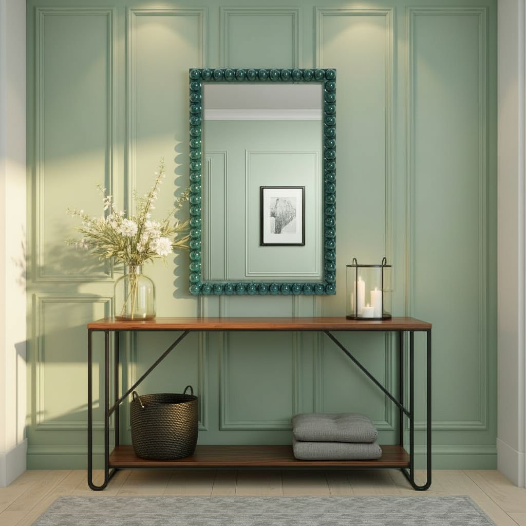 24" Mirror, Green