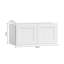 Meuble mural standard HOMEIBRO Cozy Design, 30 po L x 12 po P x 24 po H, en contreplaqué blanc Shaker, prêt à assembler-927042984-927361938