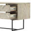 Bureau 2 tiroirs Yaluna en bois d'acacia naturel