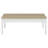 Quintara Distressed Pine And White 3-Piece Coffee Table Set