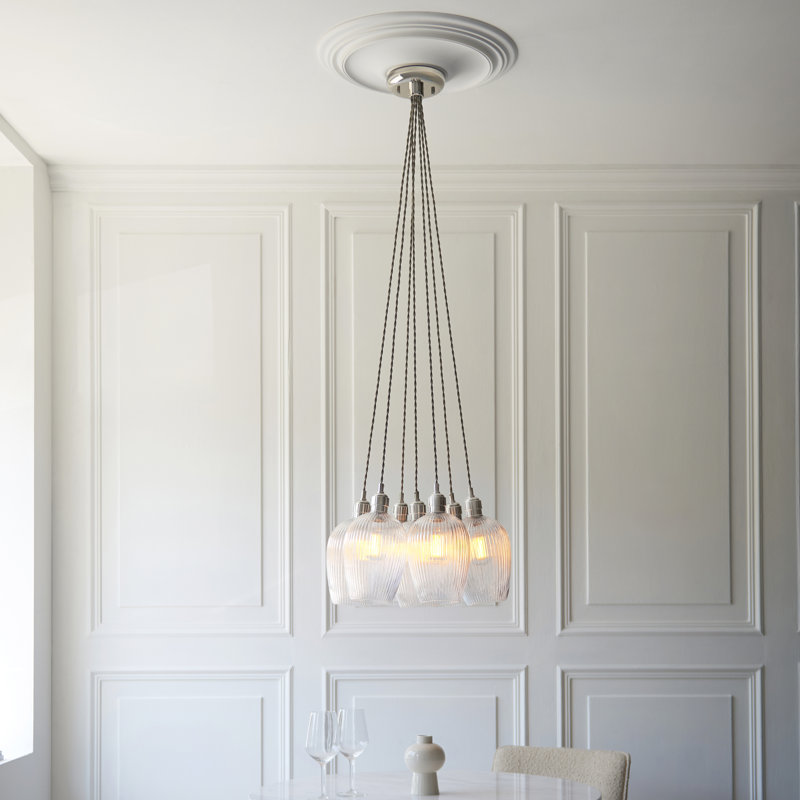 Alans 7 - Light Chandelier, Nickel