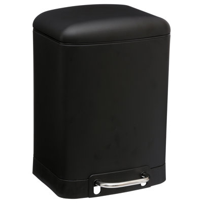 Krupp Metal Step On Kitchen Trash Can