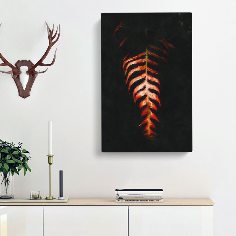 Leaf In The Light - Wrapped Canvas, 76cm H x 45cm W x 4cm D