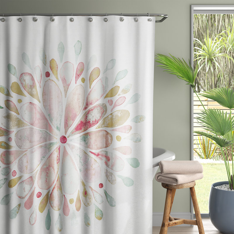 Maupin Floral Shower Curtain