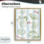 Cadre flottant Feels Like Summer sur rayures, design par The Prints Vibe-343309060-343309112