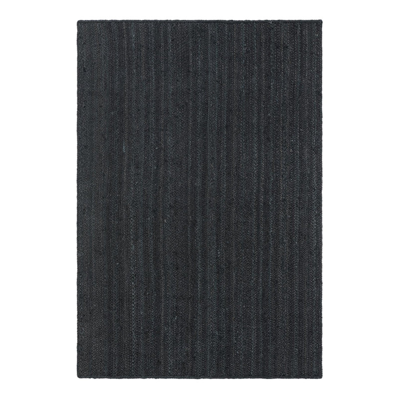 Morane Hand Braided Indoor Rug, Rectangle 4'1" x 6'1"