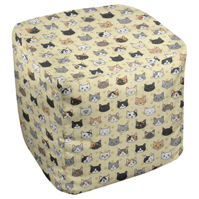 Repose-pieds cubique pour chat kitty Kitterman