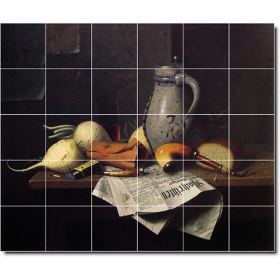 Carreau de céramique décorative 36 po x 30 po 6 po x 6 po