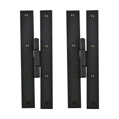 7" H x 2.25" W Surface Mount Pair Door Hinges