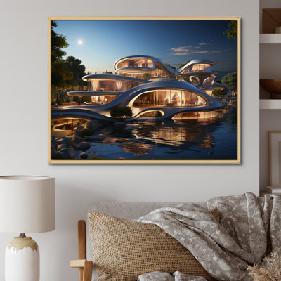 Futuriste architecture I - impressions d'art mural