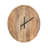 Numberless Carved Wood Clock-106331200