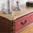 American style painted drawer accent chest