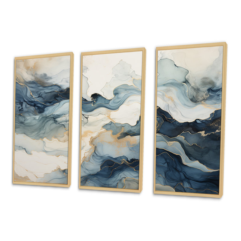 «Minimalisme», impression d'art mural, H 40 po x l 60 po x P 1 po, Cadre naturel flottant