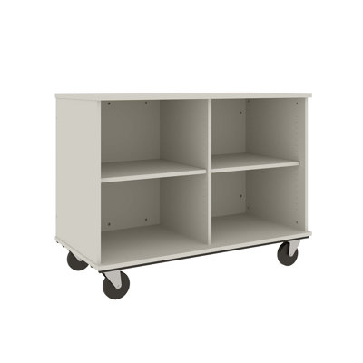 Mobile 4 Compartment Manufactured Wood Cubby