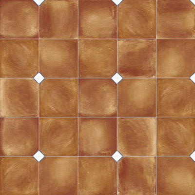 Sentier des Ocres Coin 7.88" x 7.88" Porcelain Spanish Wall & Floor Tile