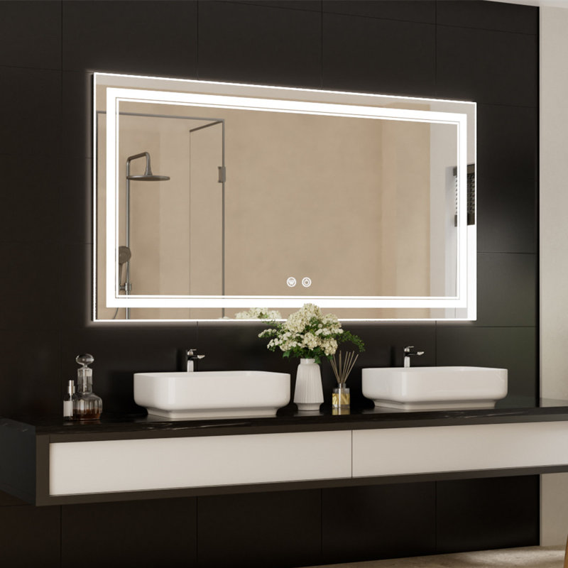 Miroir de salle de bain Kaelia, 30 po x 55 po