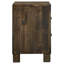Table d'appoint rectangulaire avec rangement, table de chevet à 2 tiroirs pour la chambre à coucher