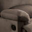 Fauteuil inclinable brun clair en tissu tissé-560674540