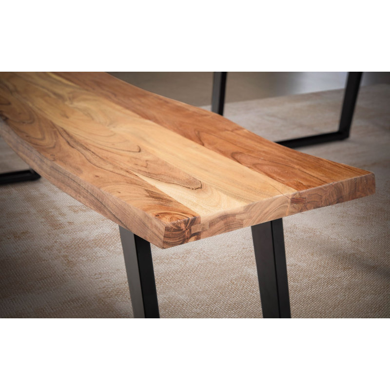 Grawn Wood Bench, 45cm H x 180cm W x 40cm D