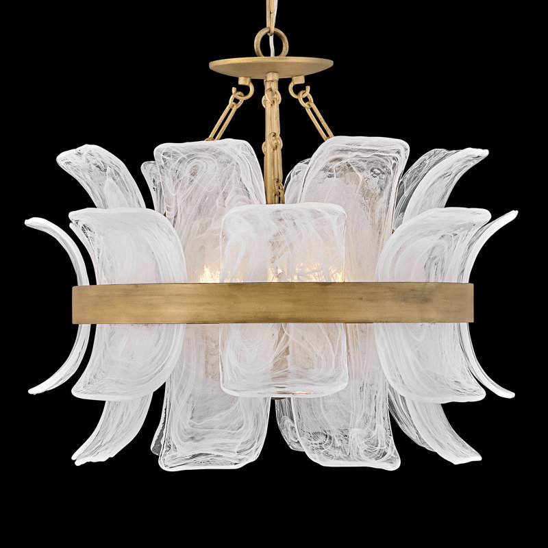 Fleur 5 - Light Semi-Flush Mount