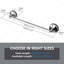Nassawadox 42.8cm 1 Wall Towel Bar