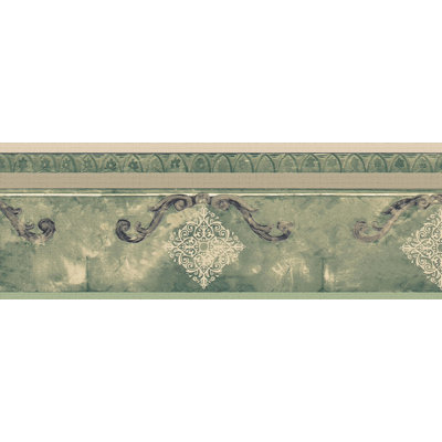 Casha Peel & Stick Damask Border