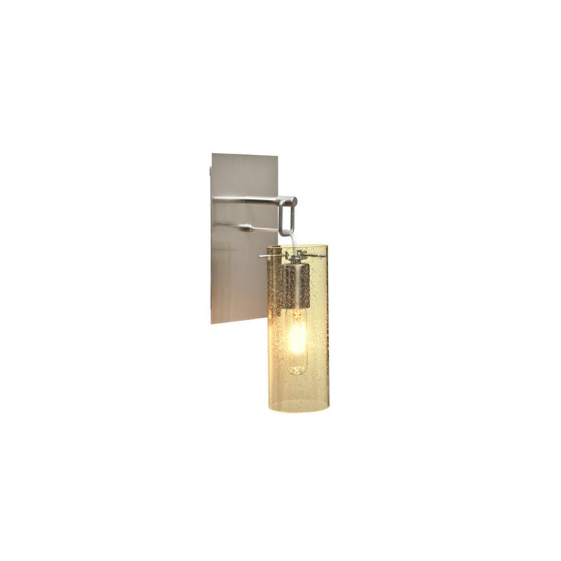 Cainwood Wall-mounted Pendant, Satin Nickel, Gold
