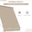 Retractable Sun Shade For Balcony And Patio, 6' Drop Arm, Protection, Heavy-Duty Aluminum, Cream White