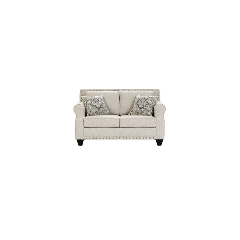 Causeuse Hughes Furniture 24850, Largo Pearl, Perle Largo