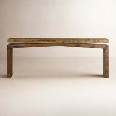 Henn Solid Wood Console Table