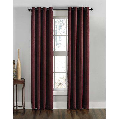 Curtainworks Manzano Solid Color Room Darkening Grommet Curtain Panel