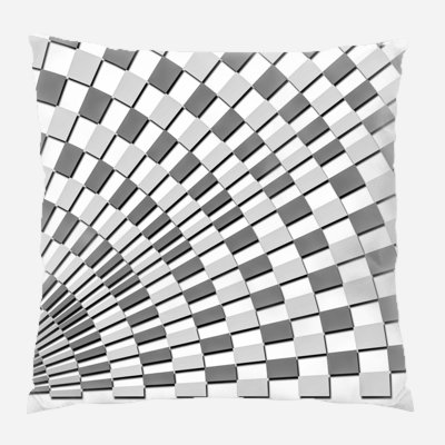 Geometric Pattern Throw Pillow