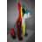 Modern Art Of A Graffiti Great Dane Dog Made Of Resin Size: 20" X 11" X 28"H