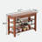 Solid wood shoe rack shoe bench