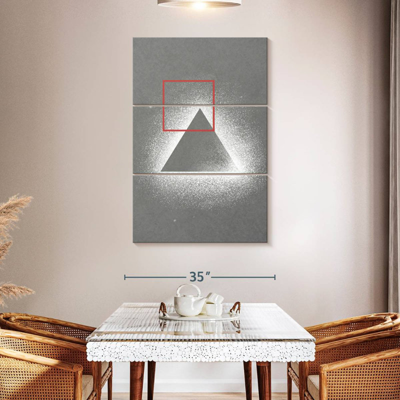 Avery Creative Abstract Geometric, 50" H x 32" W