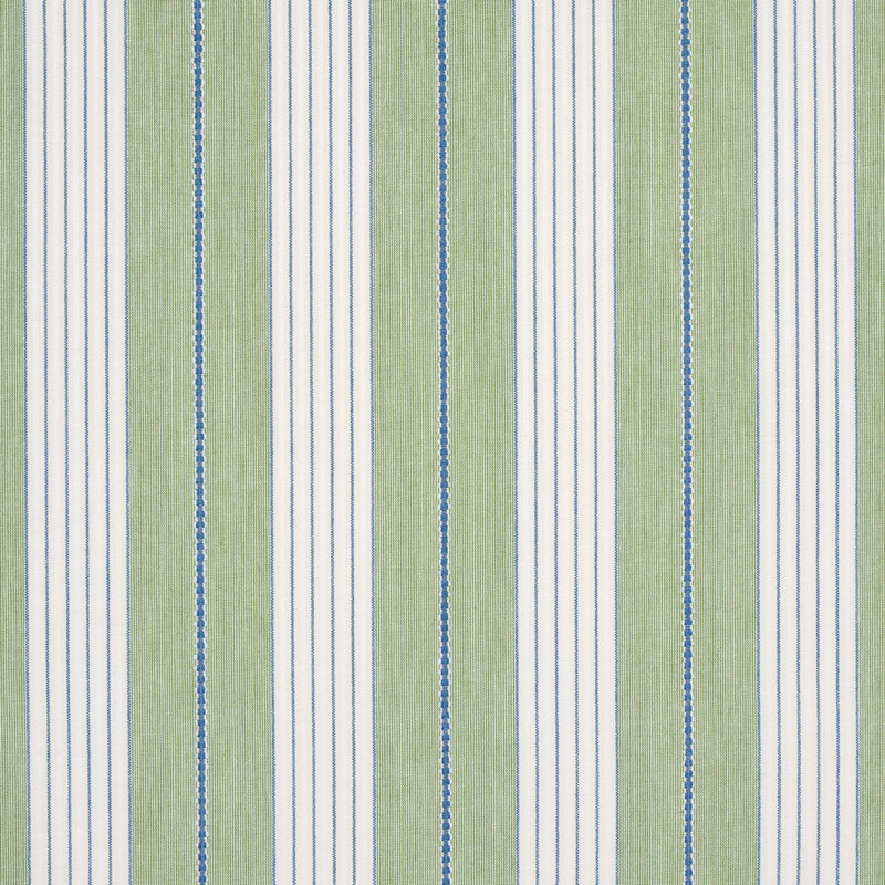 Audrey Stripe Fabric, Green