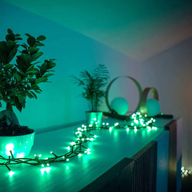 Twinkly LED light curtain, RGB+W, 210 LEDs • Fairy lights &