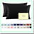 SilkSliky Hair Pillowcase Set - Breathable Mulberry Silk Cases with Hidden Zipper - Soft & Natural Standard Size 20"X 26" - Pack of 2