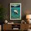Polar Bear At Water's Edge Coastal - Print-136724147-136724146