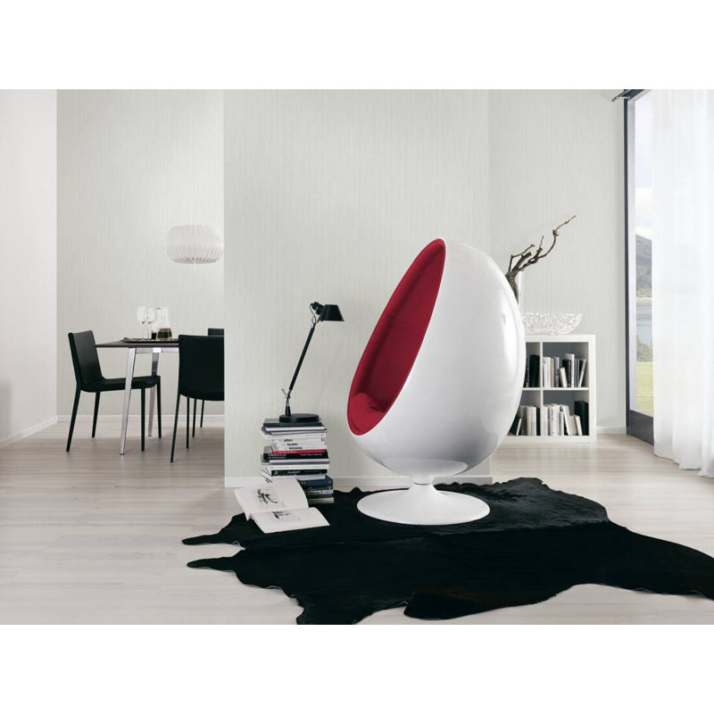 Papier peint texturé non tissé, Blanc