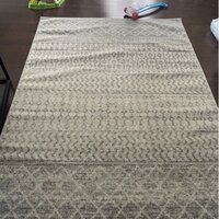 Kenmore Geometric Light Gray/Gray/White Area Rug AllModern Rug Size: Rectangle 7'10 x 10'3