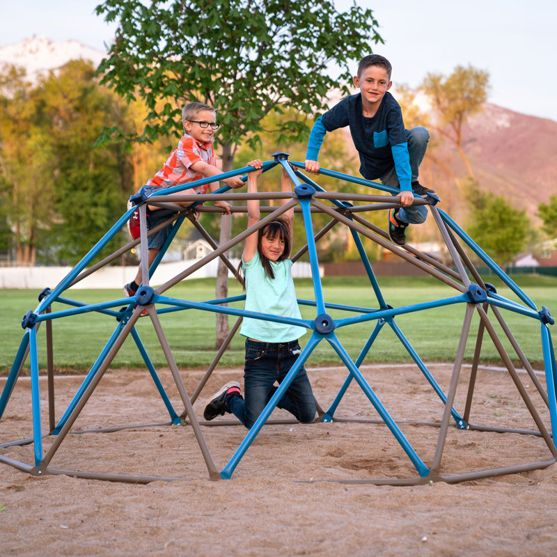 Lifetime Climbing Dome, 137.16cm H x 9cm W x 9cm D, Blue/Brown