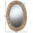 Aadit Seagrass Oval Wall Mirror