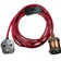 Pendant Light Ceiling Lighting Fitting, E27 Lamp Holder Suspended Pendant Light Fitting Kit, 2 Core Twisted Fabric Cable Plug with On/Off Switch UK Plug for Indoor Lightings