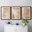 «Wood Grain Suminagashi I», ensemble de 3 cadres photo-1767069819-1767069820